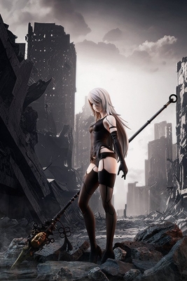 NieR:Automata Ver1.1a - YoRHa Type A No.2 - B-style - 1/4