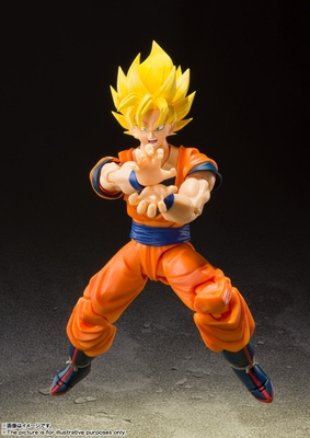 Dragon Ball Z Son Goku SSJ S.H.Figuarts Full Power