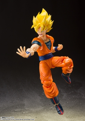 Dragon Ball Z Son Goku SSJ S.H.Figuarts Full Power
