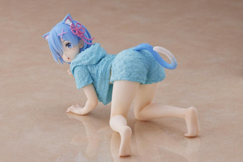 Re:Zero kara Hajimeru Isekai Seikatsu Rem Desktop Cute Cat Room Wear ver.