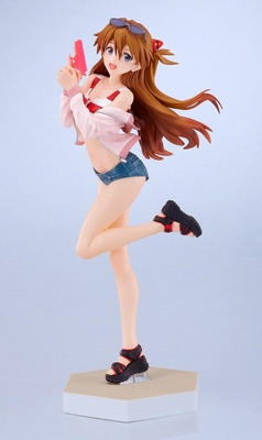 Evangelion Shin Gekijouban - Souryuu Asuka Langley - Beach Queens - Pop Up Parade - L