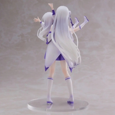 1/7 Re:Zero Starting Life in Another World S-Fire Emilia & Childhood Emilia