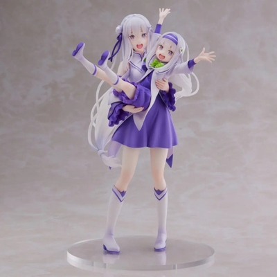 1/7 Re:Zero Starting Life in Another World S-Fire Emilia & Childhood Emilia