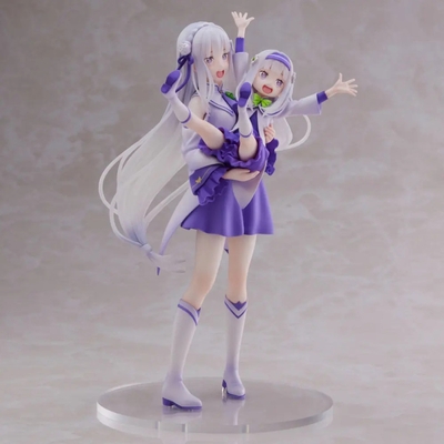 1/7 Re:Zero Starting Life in Another World S-Fire Emilia & Childhood Emilia