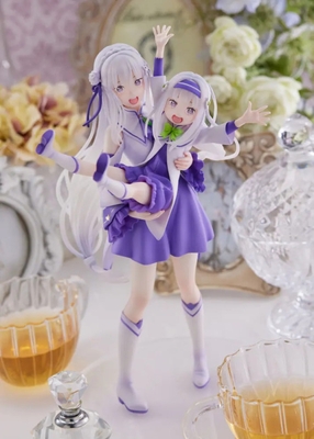 1/7 Re:Zero Starting Life in Another World S-Fire Emilia & Childhood Emilia
