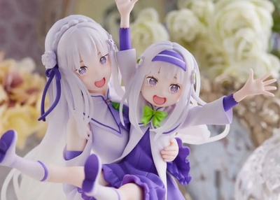1/7 Re:Zero Starting Life in Another World S-Fire Emilia & Childhood Emilia