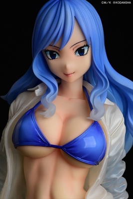 Fairy Tail - Juvia Lockser - Gravure_Style, Sheer Wet Shirt SP - 1/6