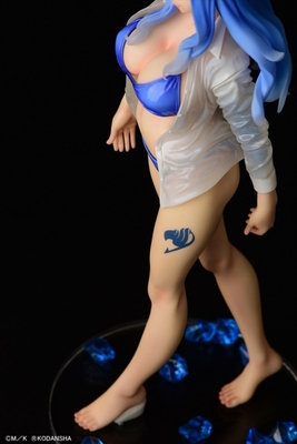 Fairy Tail - Juvia Lockser - Gravure_Style, Sheer Wet Shirt SP - 1/6