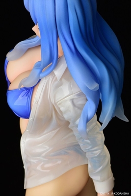 Fairy Tail - Juvia Lockser - Gravure_Style, Sheer Wet Shirt SP - 1/6