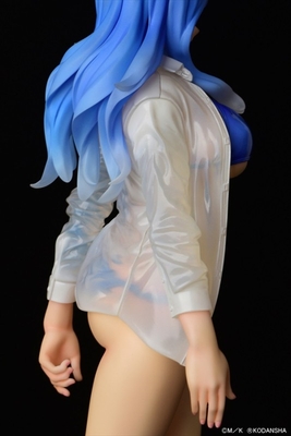 Fairy Tail - Juvia Lockser - Gravure_Style, Sheer Wet Shirt SP - 1/6