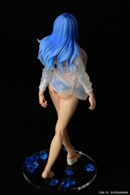 Fairy Tail - Juvia Lockser - Gravure_Style, Sheer Wet Shirt SP - 1/6