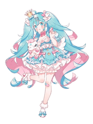 Piapro Characters Hatsune Miku Tenitol Yumekawa Princess
