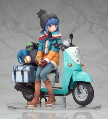 Yurucamp - Shima Rin - 1/10 - with Scooter