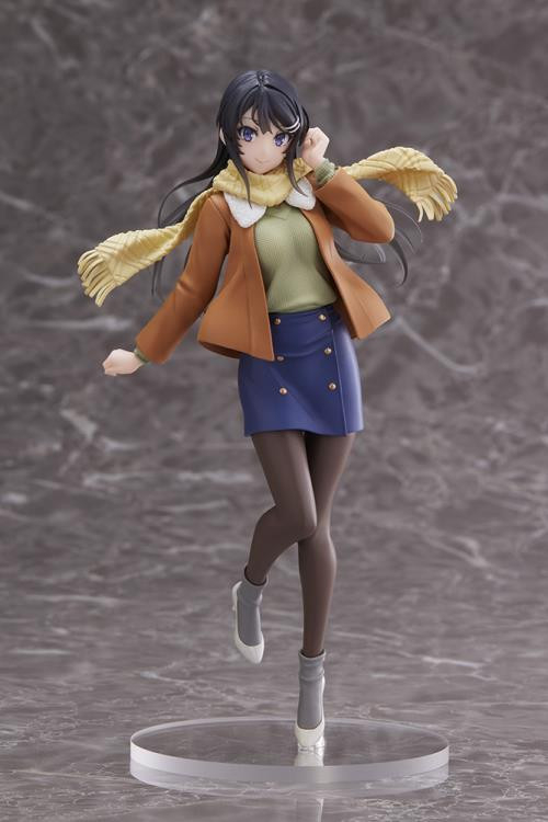 Seishun Buta Yarou wa Bunny Girl Senpai no Yume wo Minai - Sakurajima Mai - Coreful Figure - Fuyufuku Ver., Taito Online Crane Limited (Taito)