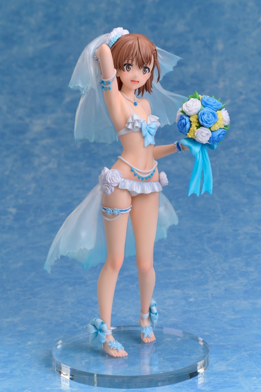To Aru Kagaku no Railgun T - Misaka Mikoto - 1/7 - Wedding Swimsuit Ver.