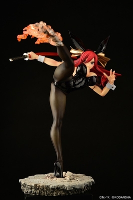 Fairy Tail - Erza Scarlet - 1/6 - High Kick Ver., Black Bunny