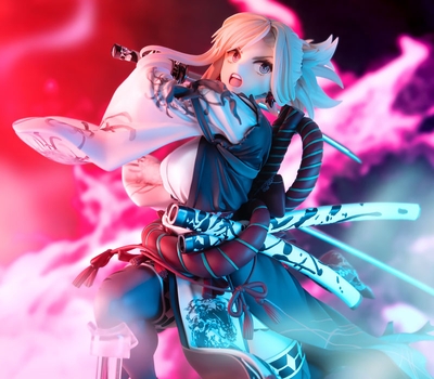 Fate/Samurai Remnant - Miyamoto Musashi - KT Model+ - Berserker - 1/7