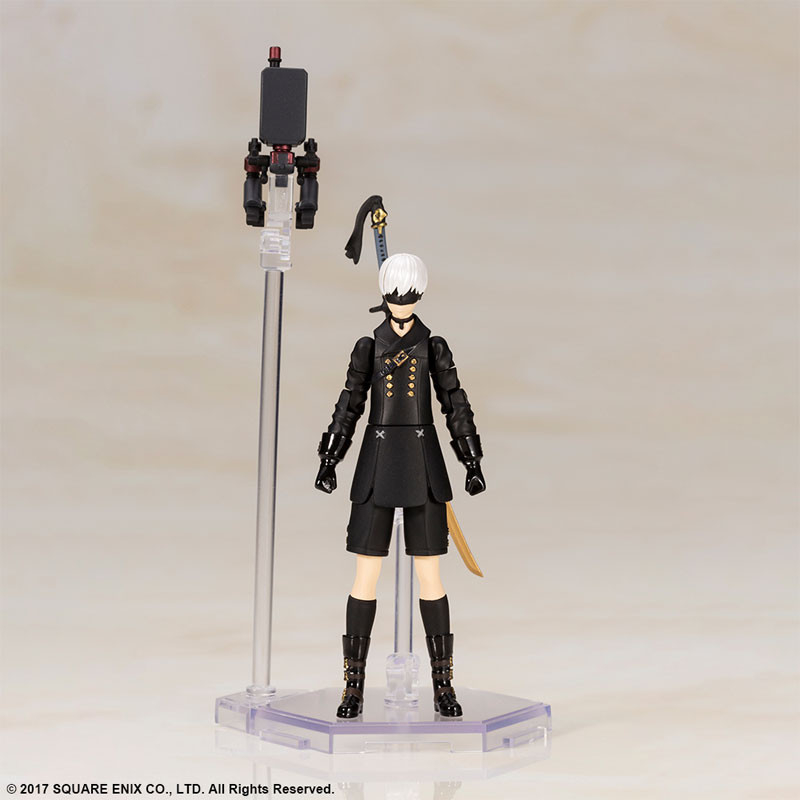 NieR:Automata Plastic Model Kit Flight Unit Ho229 Type-S & 9S (YoRHa No. 9 Model S)