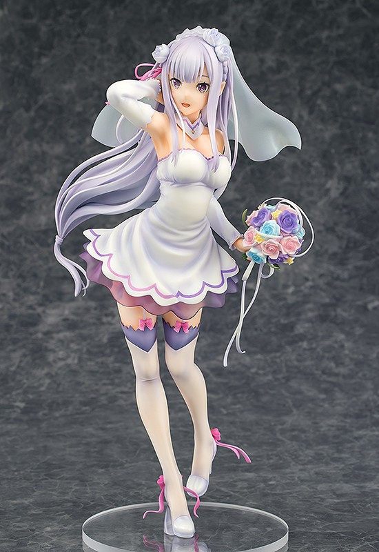 Re:Zero kara Hajimeru Isekai Seikatsu - Emilia - Wedding Ver. - 1/7