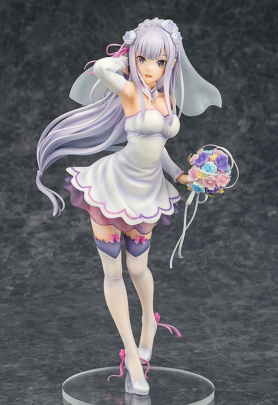 Re:Zero kara Hajimeru Isekai Seikatsu - Emilia - Wedding Ver. - 1/7