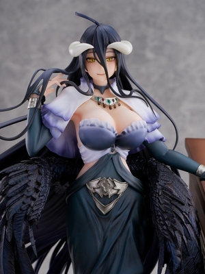 Overlord IV - Albedo - Shibuya Scramble Figure - Shikkoku no Dress Ver. - 1/7