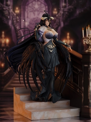 Overlord IV - Albedo - Shibuya Scramble Figure - Shikkoku no Dress Ver. - 1/7