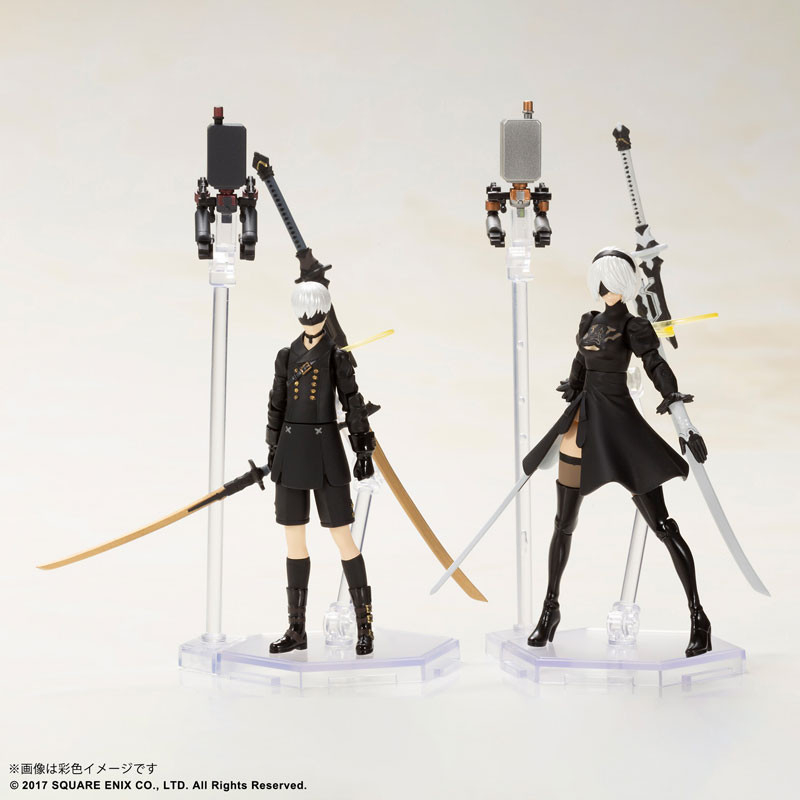 NieR:Automata Plastic Model Kit 2B & 9S