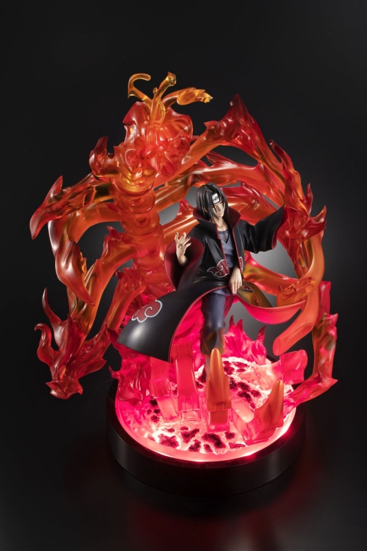 MegaHouse Precious G.E.M. Series NARUTO Shippuden Uchiha Itachi Susanoo Ver. [with Glowing Deisplay] PVC Figure
