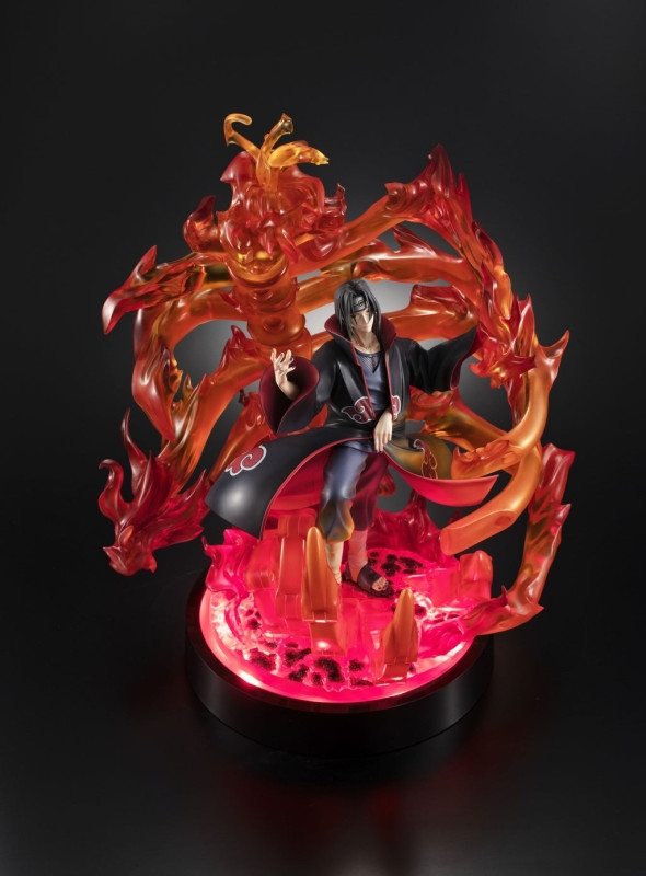 MegaHouse Precious G.E.M. Series NARUTO Shippuden Uchiha Itachi Susanoo Ver. [with Glowing Deisplay] PVC Figure