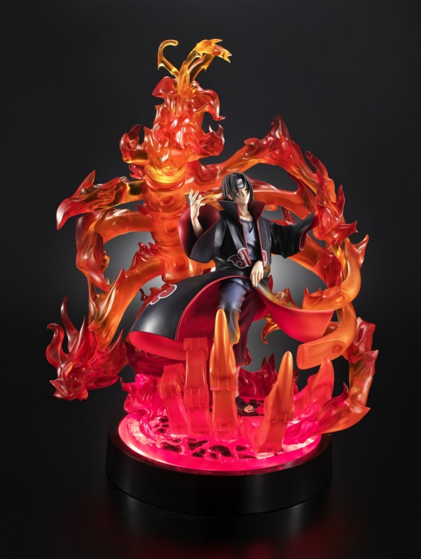 MegaHouse Precious G.E.M. Series NARUTO Shippuden Uchiha Itachi Susanoo Ver. [with Glowing Deisplay] PVC Figure