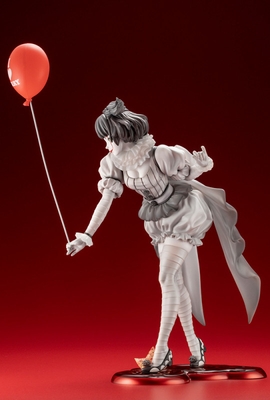 It (2017) Pennywise Bishoujo Statue Horror Bishoujo Monochrome Ver. 1/7