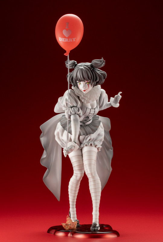 It (2017) Pennywise Bishoujo Statue Horror Bishoujo Monochrome Ver. 1/7