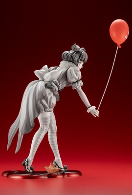 It (2017) Pennywise Bishoujo Statue Horror Bishoujo Monochrome Ver. 1/7