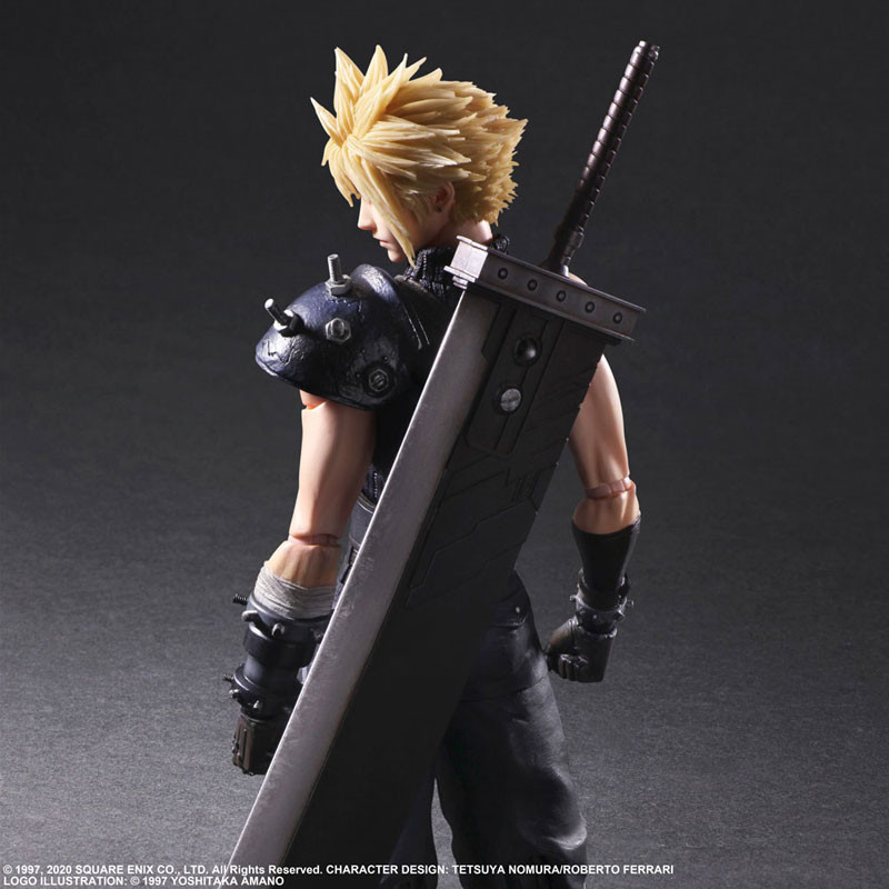 Final Fantasy VII Remake Play Arts Kai Cloud Strife Version 2