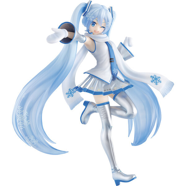 Vocaloid - Hatsune Miku - Ichiban Kuji - Ichiban Kuji Yuki Miku ~Snow Miku~ (Last One Prize) - Snow Miku, Wink Ver. (Bandai Spirits)