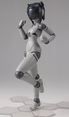 Robot Neoanthropinae Polynian - Shamrock Tear - Polynian - Gray Flesh, ver.update