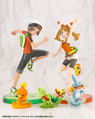 1/8 Pokemon Brendan with Treecko ARTFX J STATUE