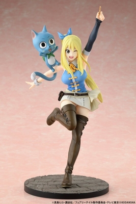 Fairy Tail - Happy - Lucy Heartfilia - Wink Ver. - 1/8