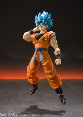 Dragon Ball Super Broly Son Goku SSGSS S.H.Figuarts Super