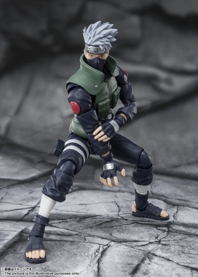 Naruto Shippuuden - Hatake Kakashi - S.H.Figuarts - The Famed Sharingan Hero