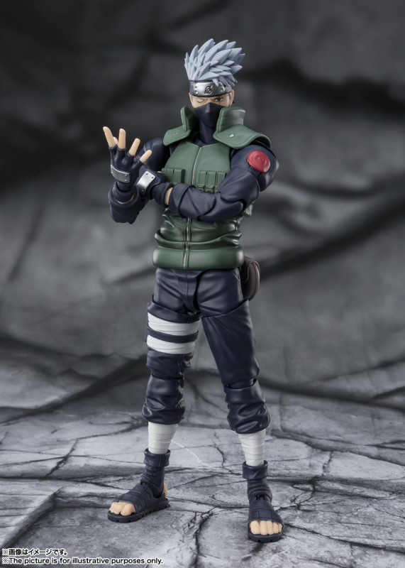 Naruto Shippuuden - Hatake Kakashi - S.H.Figuarts - The Famed Sharingan Hero