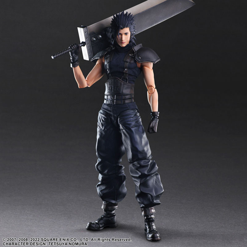 CRISIS CORE -FINAL FANTASY VII- REUNION PLAY ARTS Kai ZACK FAIR Soldier Class 1st