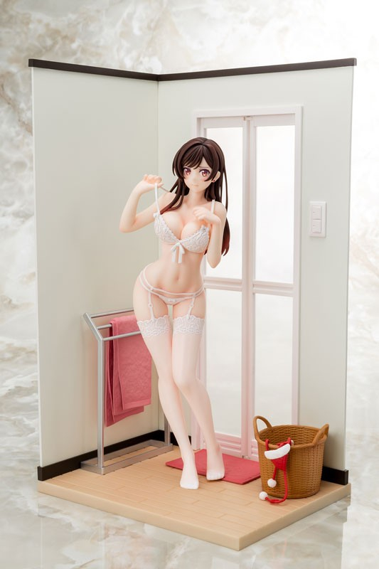 Kanojo, Okarishimasu - Mizuhara Chizuru - See-through Lingerie, Angel White Ver. - 1/6