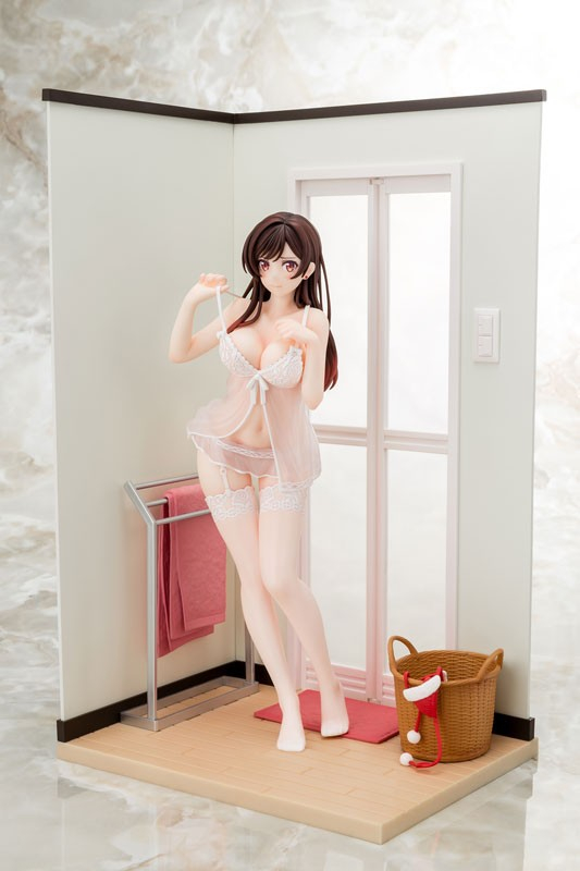 Kanojo, Okarishimasu - Mizuhara Chizuru - See-through Lingerie, Angel White Ver. - 1/6