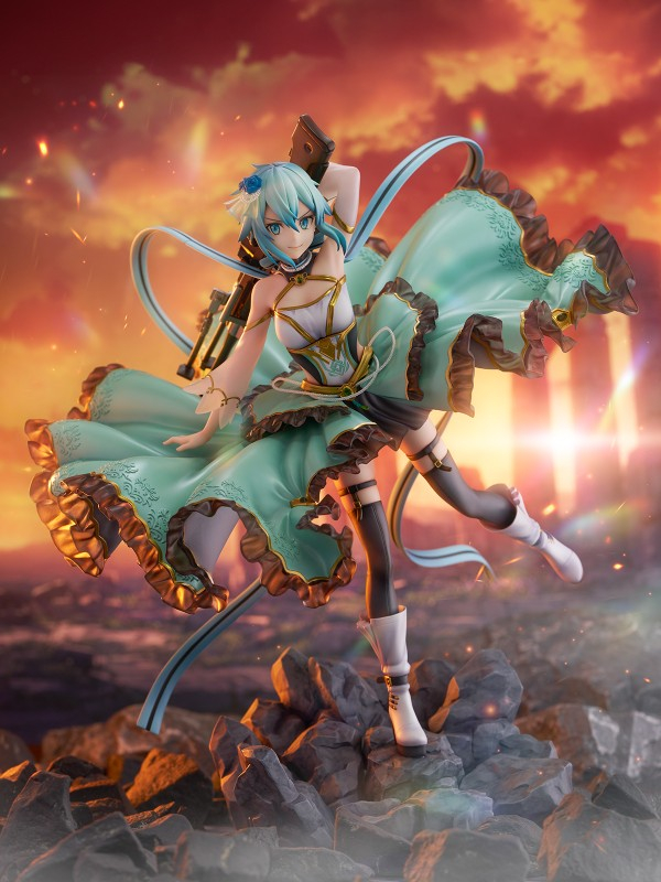 Sword Art Online - Sinon - Shibuya Scramble Figure - Crystal Dress Ver. - 1/7