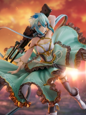 Sword Art Online - Sinon - Shibuya Scramble Figure - Crystal Dress Ver. - 1/7