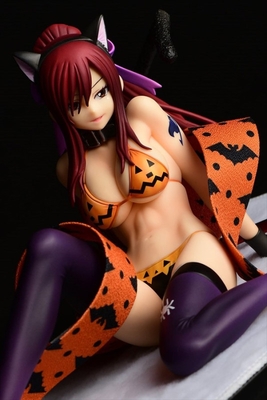 Fairy Tail - Erza Scarlet - Halloween Cat Gravure_Style - 1/6