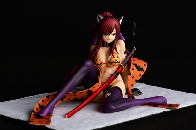 Fairy Tail - Erza Scarlet - Halloween Cat Gravure_Style - 1/6