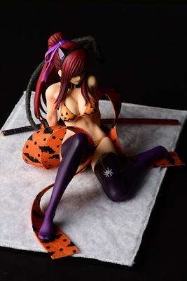 Fairy Tail - Erza Scarlet - Halloween Cat Gravure_Style - 1/6