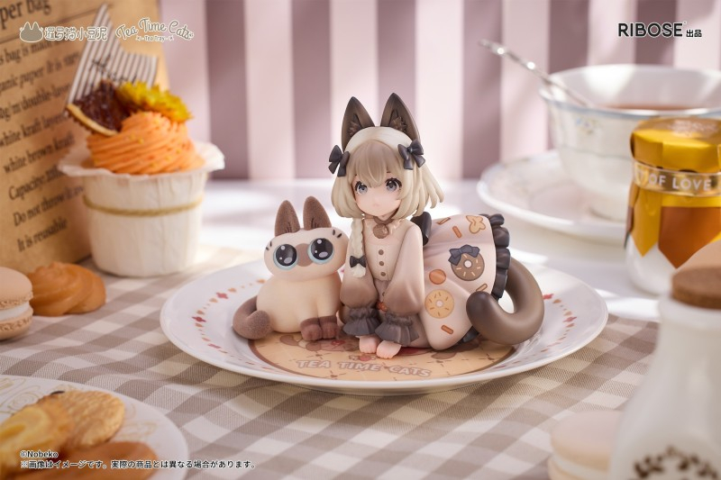 Original - Tottemo!!!! Siam Neko Azuki-san wa Sekai no Chuushin - Azuki - DLC Series - Tea Time Cats - Friendship Collaboration Exclusive Set